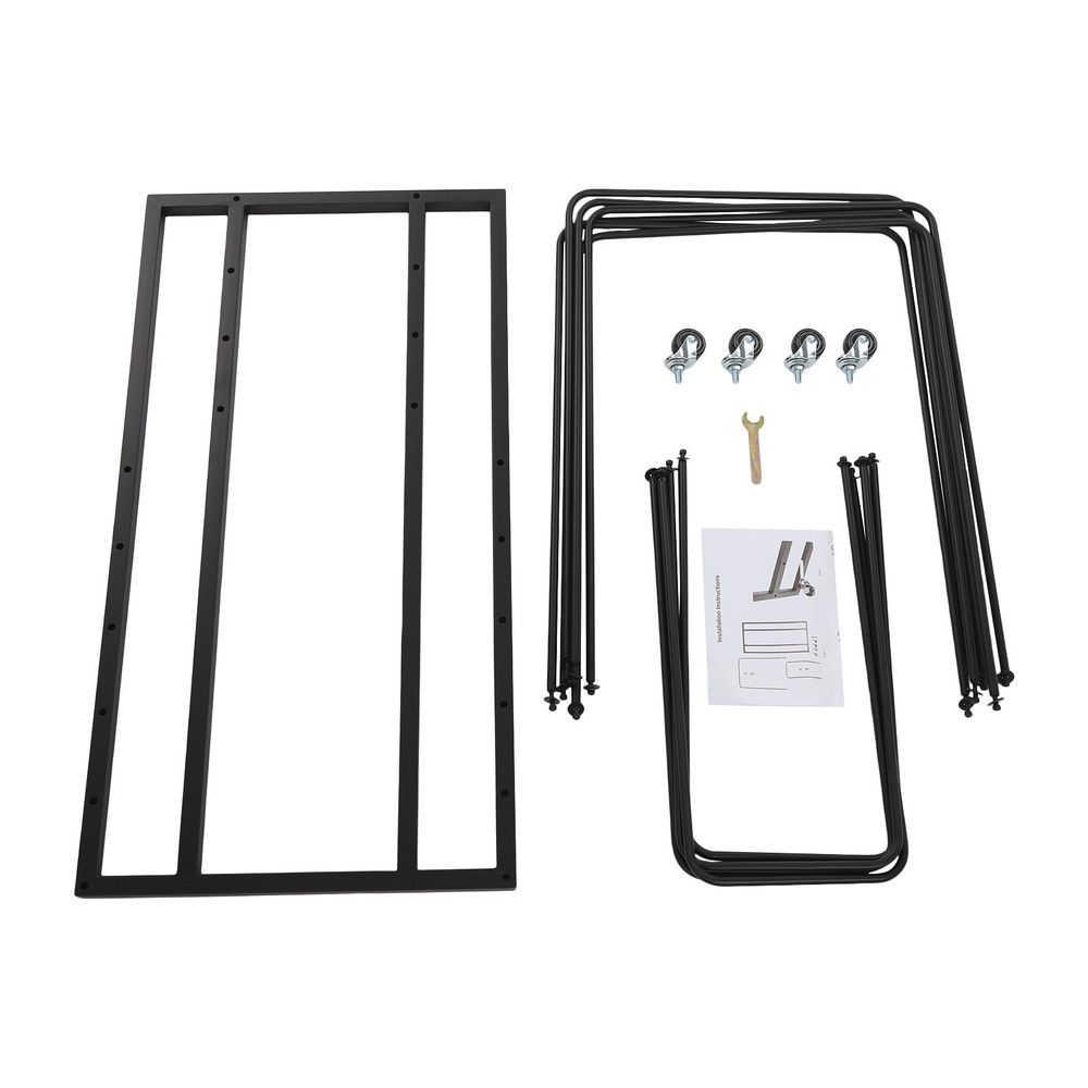 Art Drying Rack with Wheels ?C Durable, Spacious, Modern Design for Artists