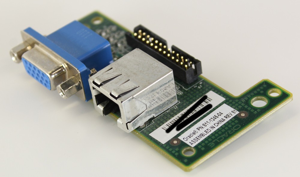 Sun Oracle Vga Network Interface Card 511-1245-04 271-1245-04