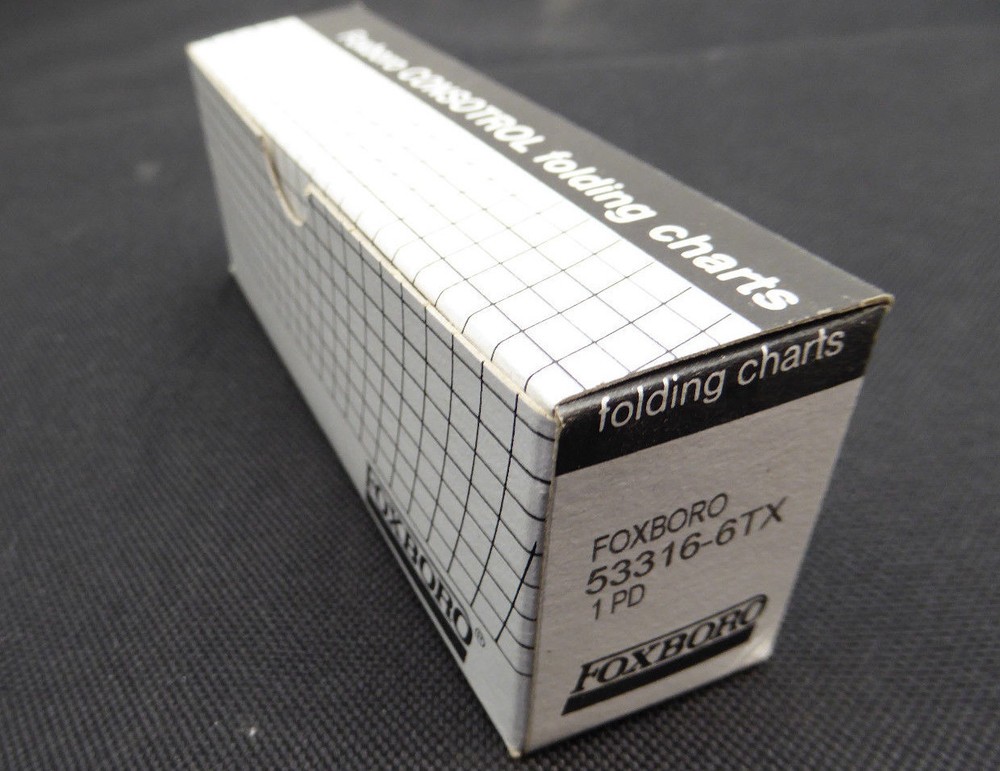 FoxBoro / Graphics Controls   53316-6TX   Folding Charts