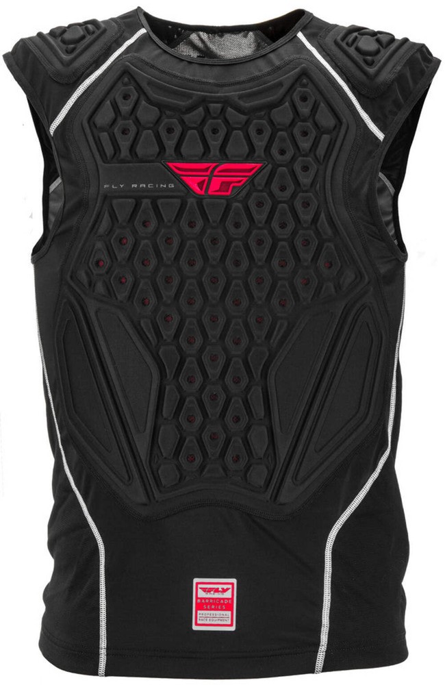 Fly Racing Barricade Pullover Vest Chest Protector - Black - 360-970