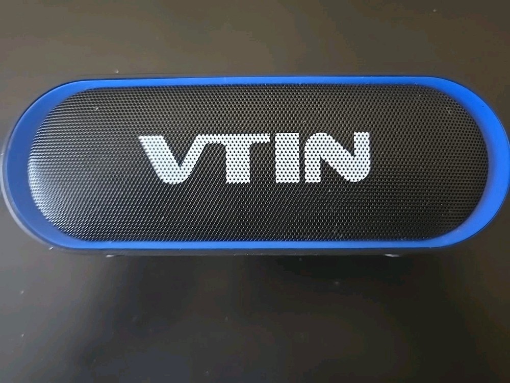 Bluetooth speaker, VTIN, black, used , model # BH338A