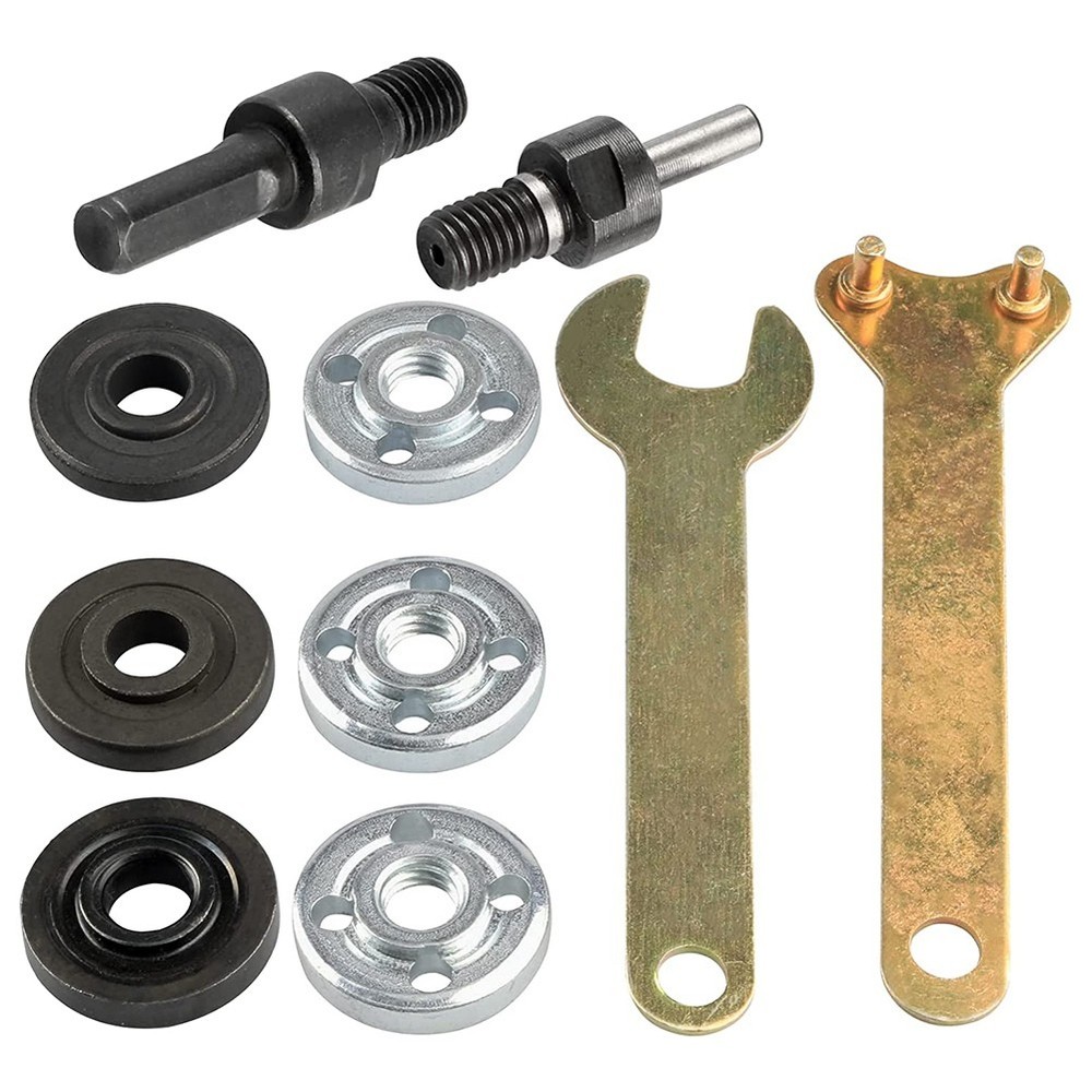 Drill Angle Grinder Adapter with Flange Parts Set,3 Set Replacement3441