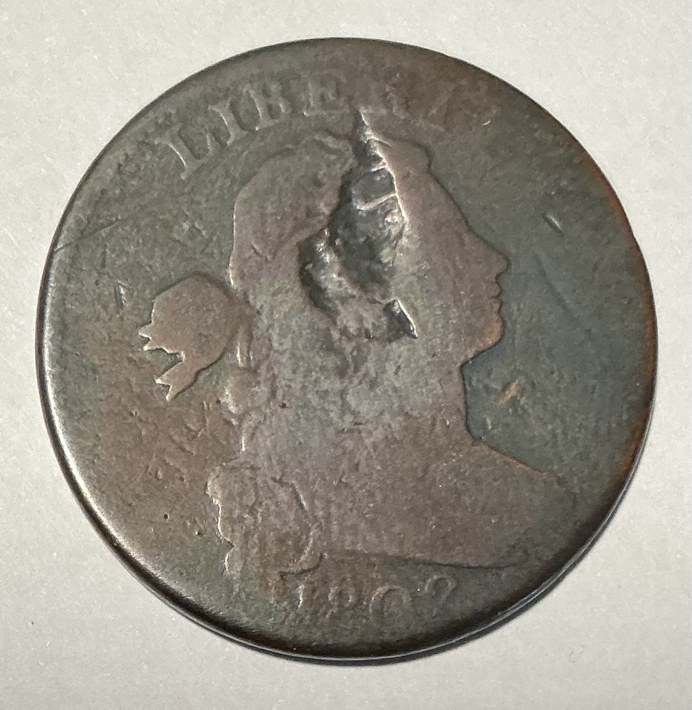 1802 DRAPED BUST LARGE CENT
