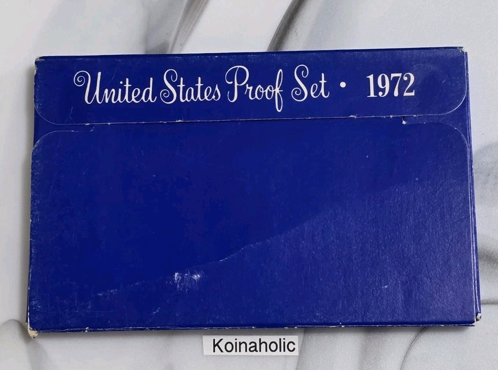 1972 Proof Set Original Government Packaging OGP, Pulled From Storage FAST 🚢