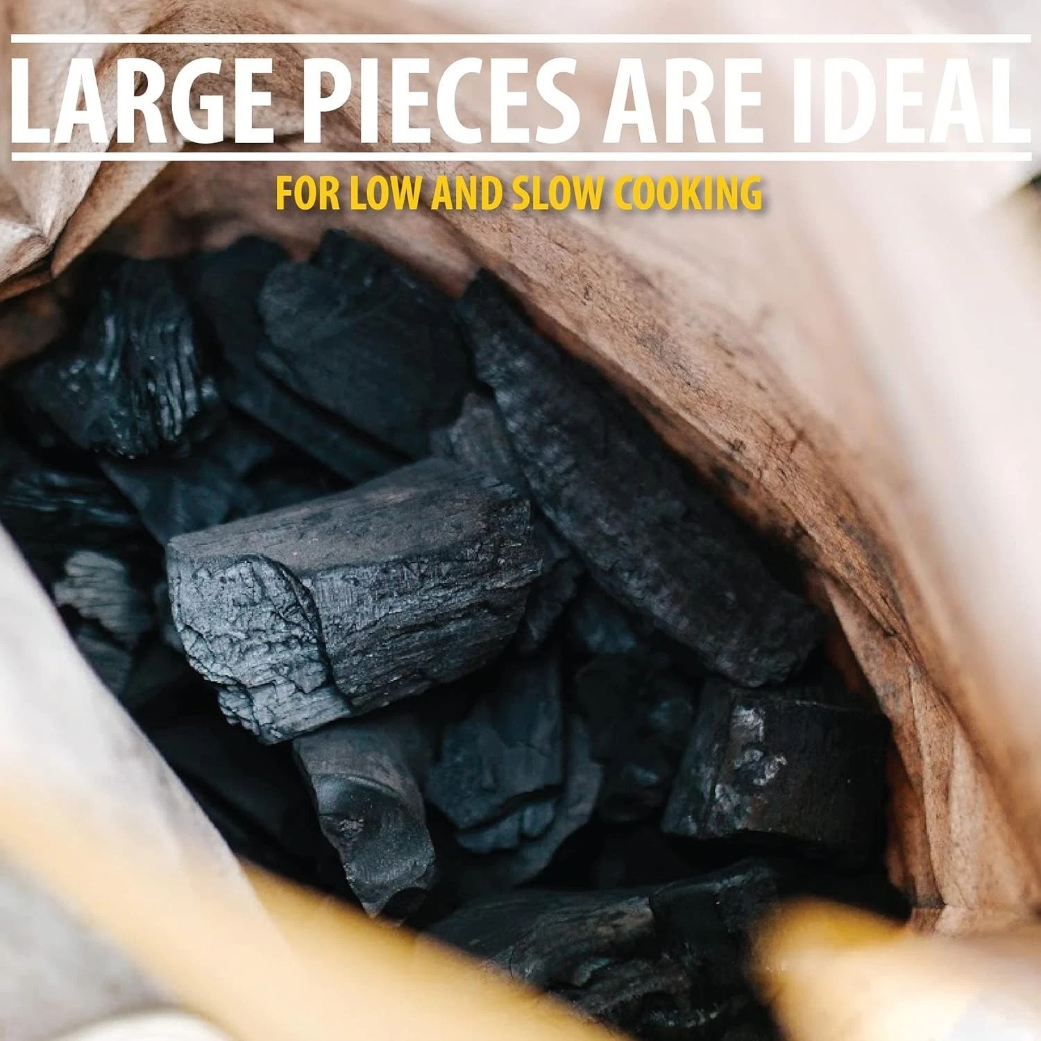 Oak Hardwood Lump Charcoal for Grilling