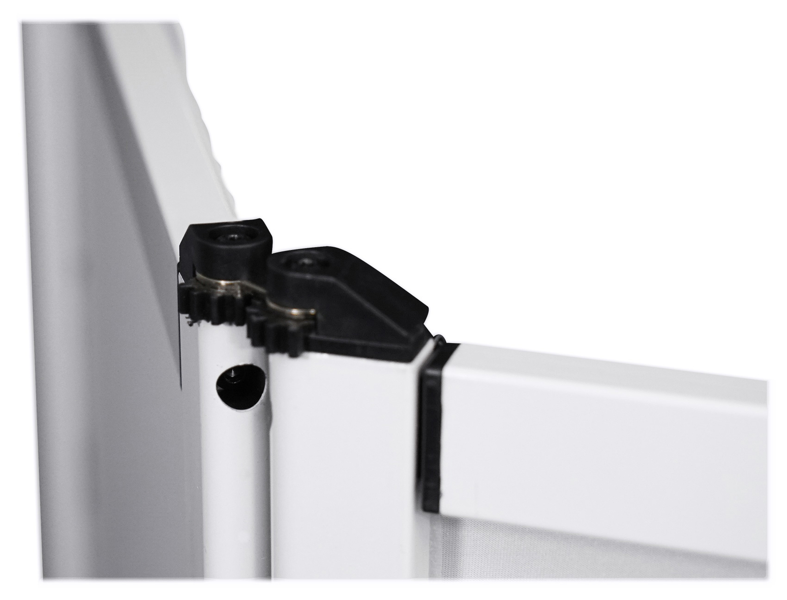 Rockville RFAAW DJ Event Facade 6-Panel Light Metal Frame Booth+Travel Bag+Scrim