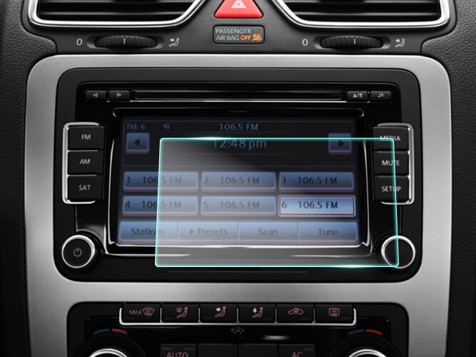 Crystal Clear Screen Protector for 2012 Volkswagen Eos Executive Navigation