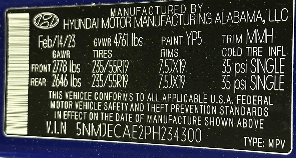 Camera/Projector Camera Windshield Mounted Fits 22-24 TUCSON 2747715