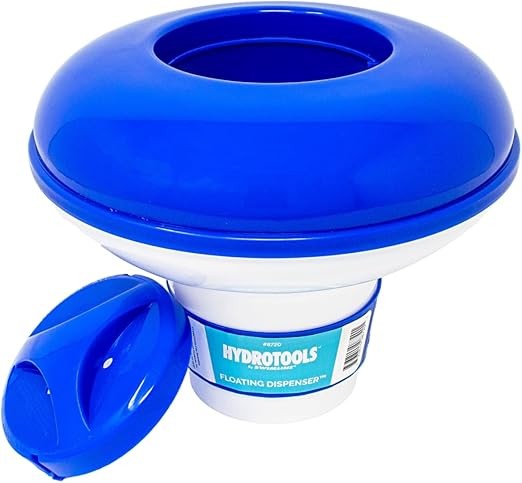 HydroTools 8720 Extra Large Capacity Floating Pool Chlorine Chemical Dispenser