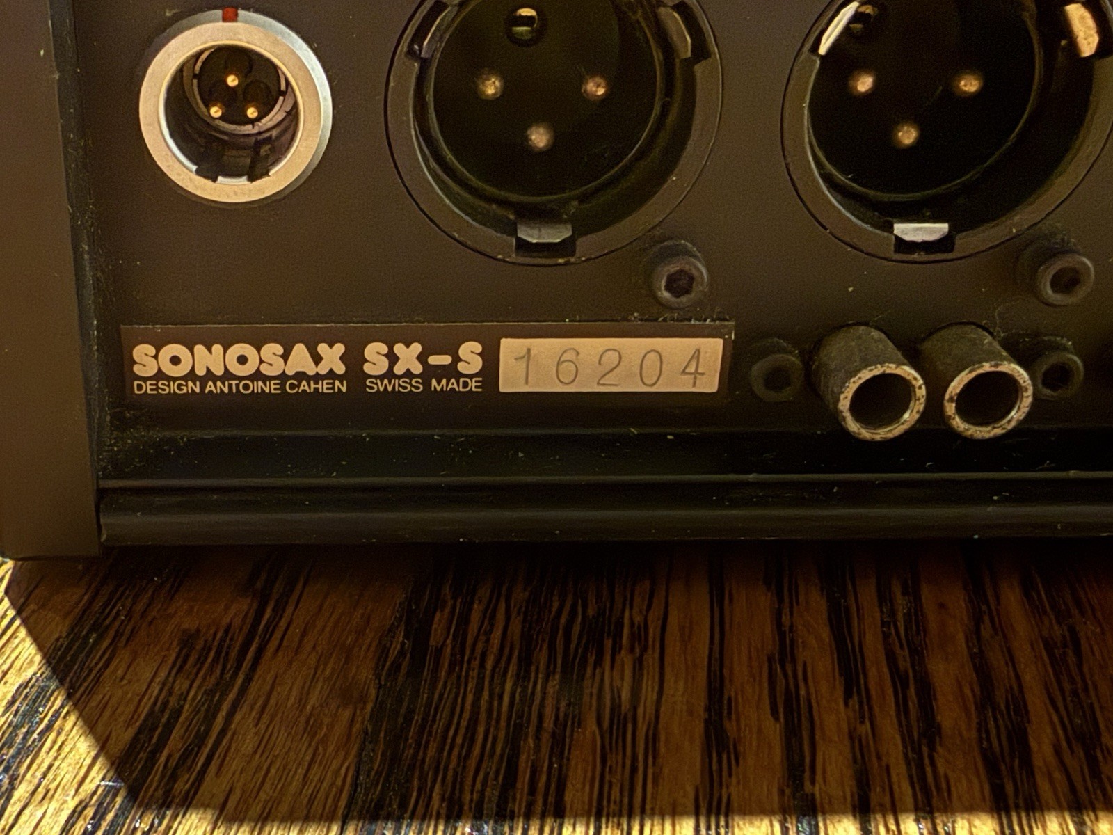 Sonosax SX-S6 Portable Mixing Console With Accessories and Flight Case