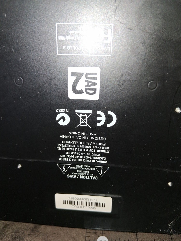 Universal Audio Apollo 8 Duo Audio Interface Uad 2