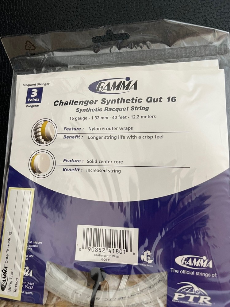 Gamma Challenger Synthetic Gut 16