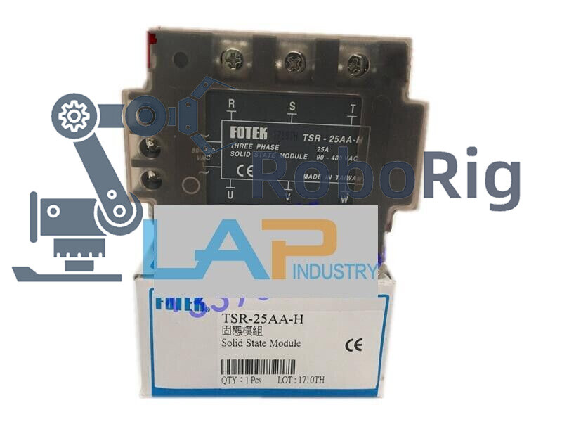 New FOR FOTEK Three Phase Solid State Relay TSR-25AA-H