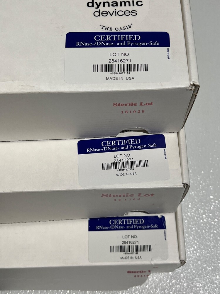 Dynamic Devices 180uL Pipette Tips PM1010-016R 96 Tips/Rack 10 Racks/Box
