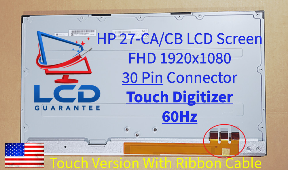 HP 27-ca2002d FHD Borderless Replacement Touch Screen Panel With Touch Glass
