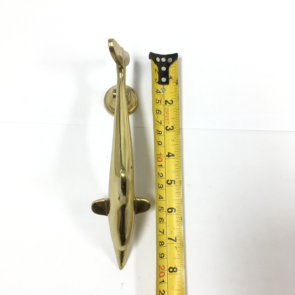 Door Knocker - Dolphin - Polished Brass (Dolphin)