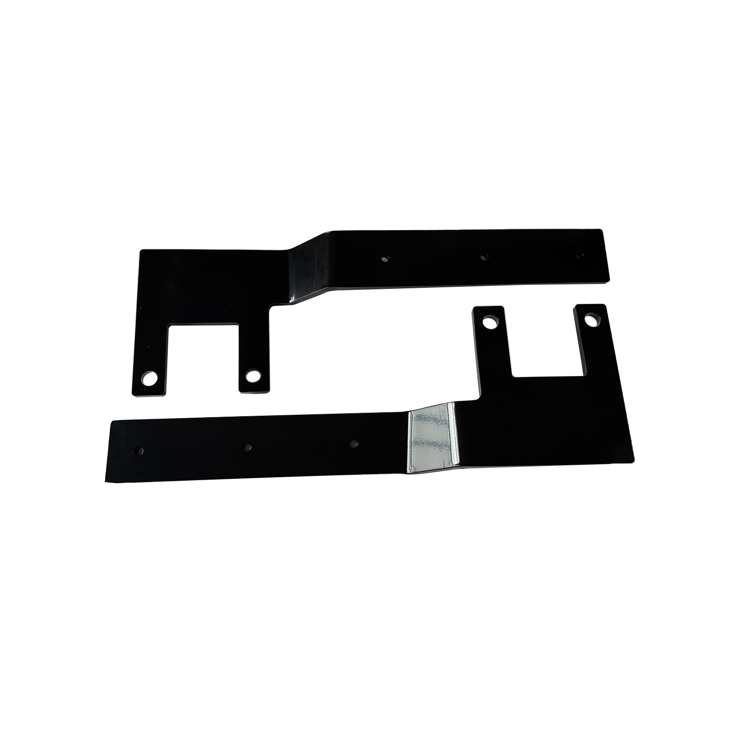 Shift Blind Mount Front Brackets For Stainless Half Fender Peterbilt Low Airleaf