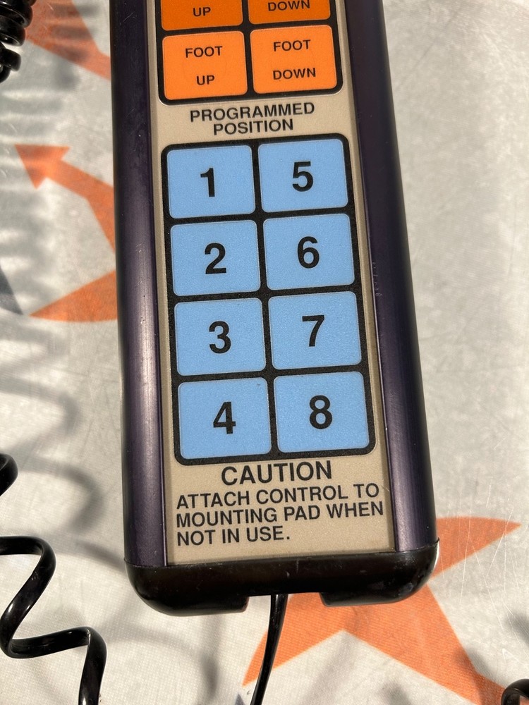 Ritter Midmark 411 Power Exam Table Hand Remote Control