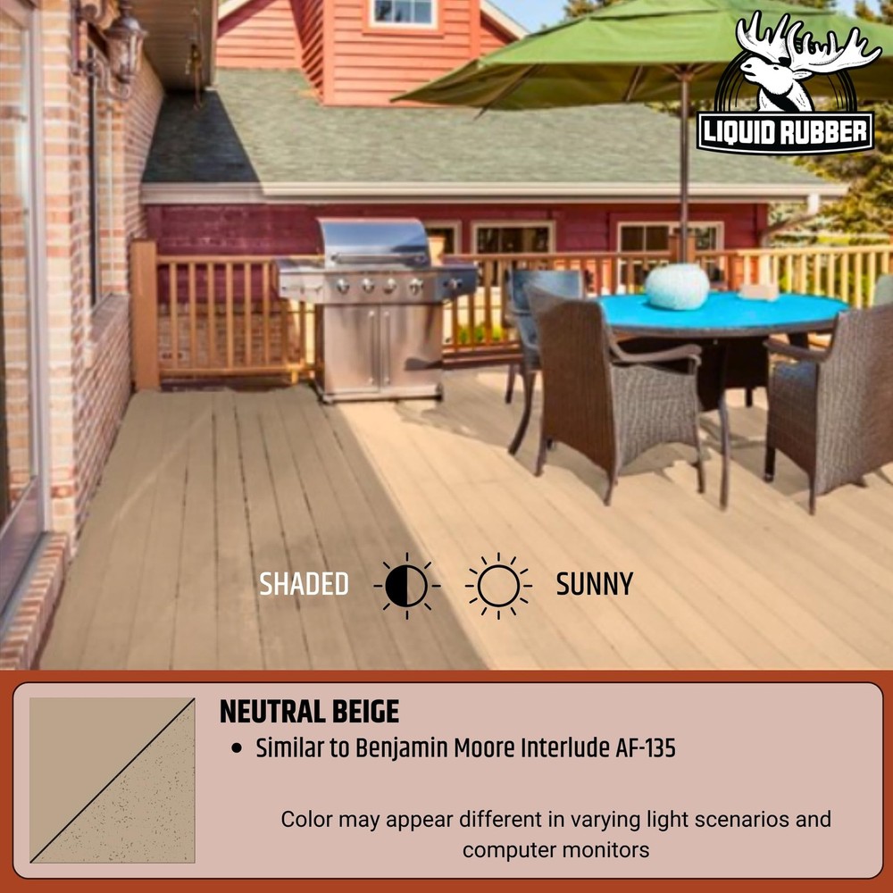 Liquid Rubber Polyurethane Deck Coating – 10X Stronger Than Traditional De