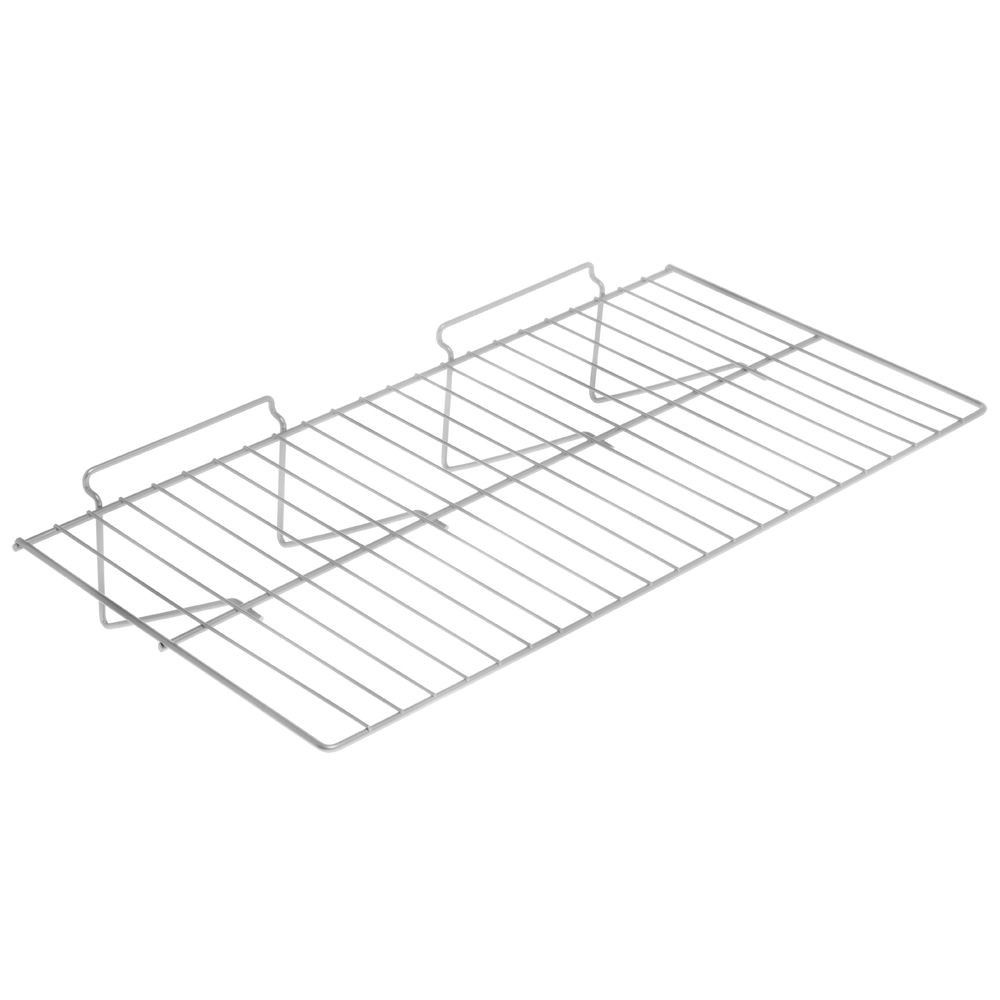 Gray Slatwall Wire Shelf, 24" x 12"