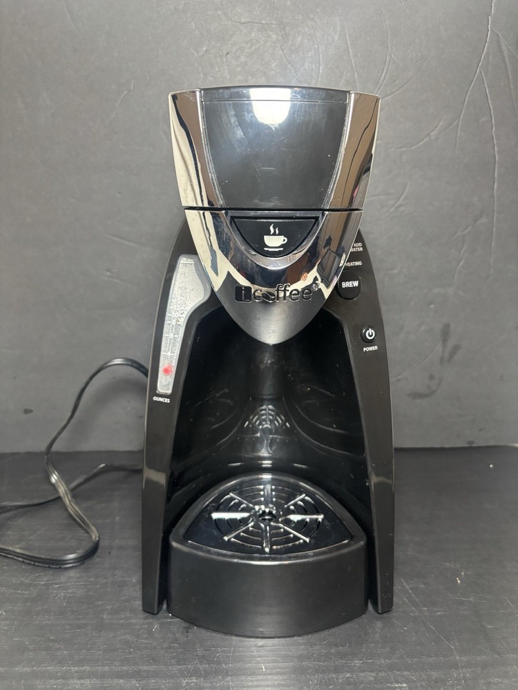 iCoffee RSS100-EXP SpinBrew Silver and Black Single Serve Coffee Brewer