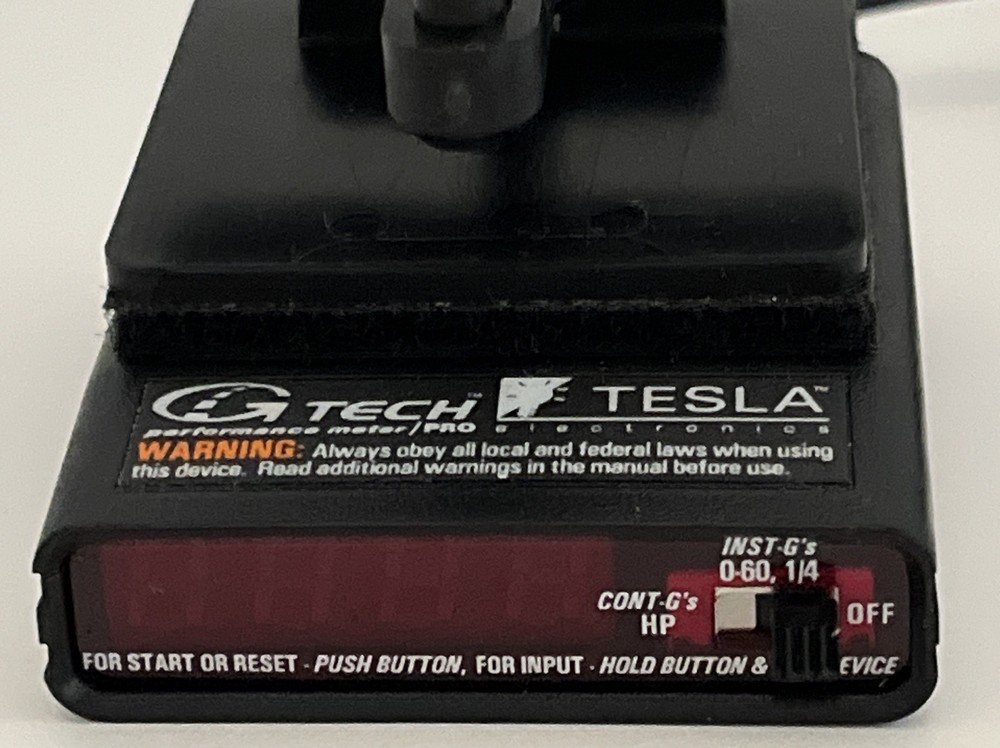 G-Tech by Tesla Electronics Performance Meter/ PRO