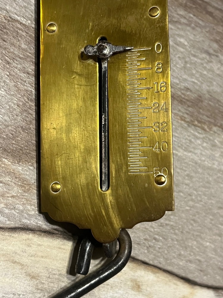 LANDERS Vintage Improved Spring Balance Scale
