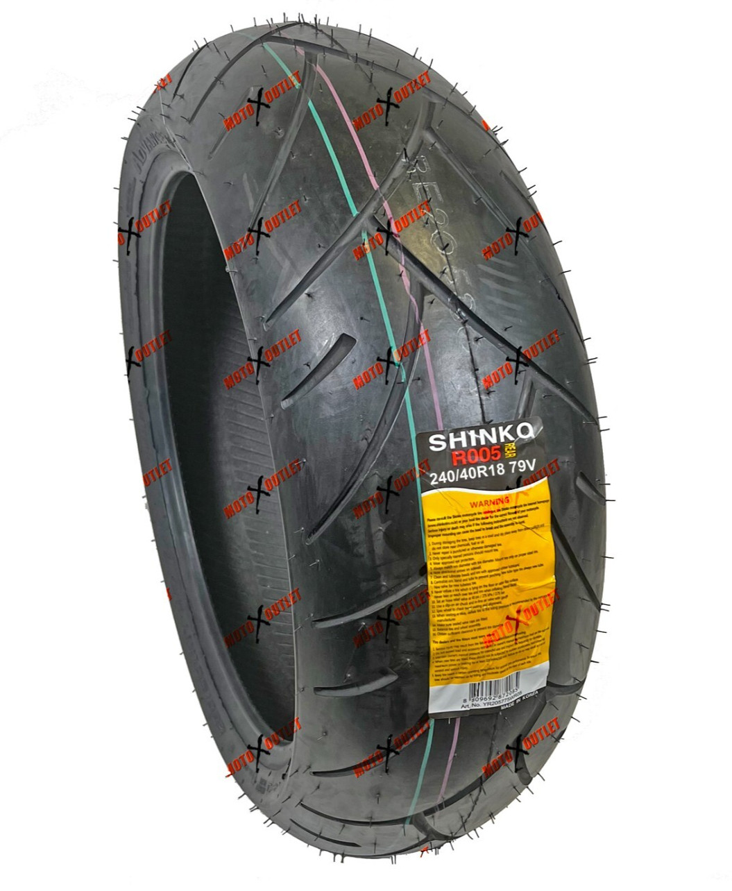 Shinko 005 240/40-18 Rear Tire 240/40R18 Motorcycle 240 40 18 87-4019