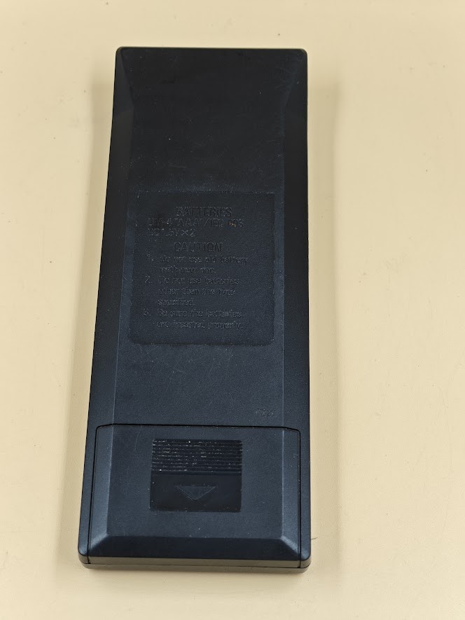 Technics EUR64796 Remote Control for CD Player - Used, Working