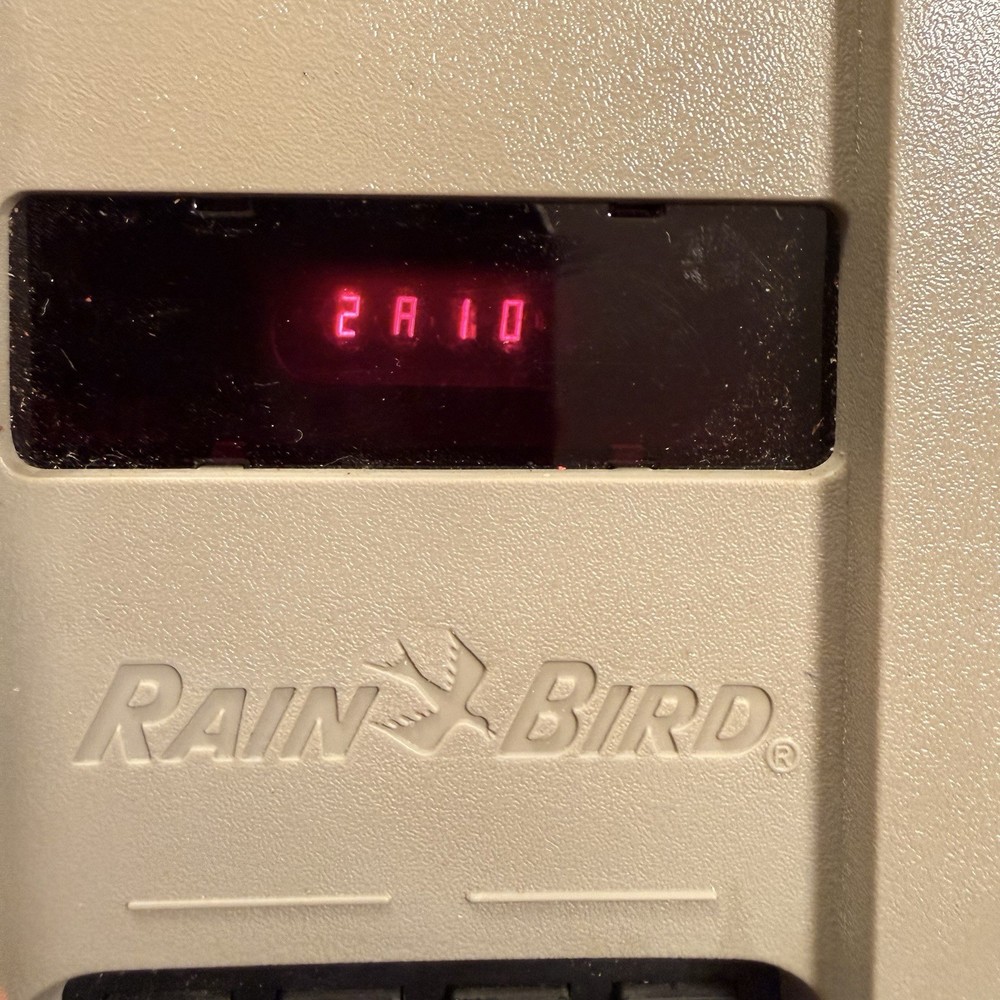 Rain Bird 6 Station Dual Program Digital Sprinkler Timer PC206 Instructions