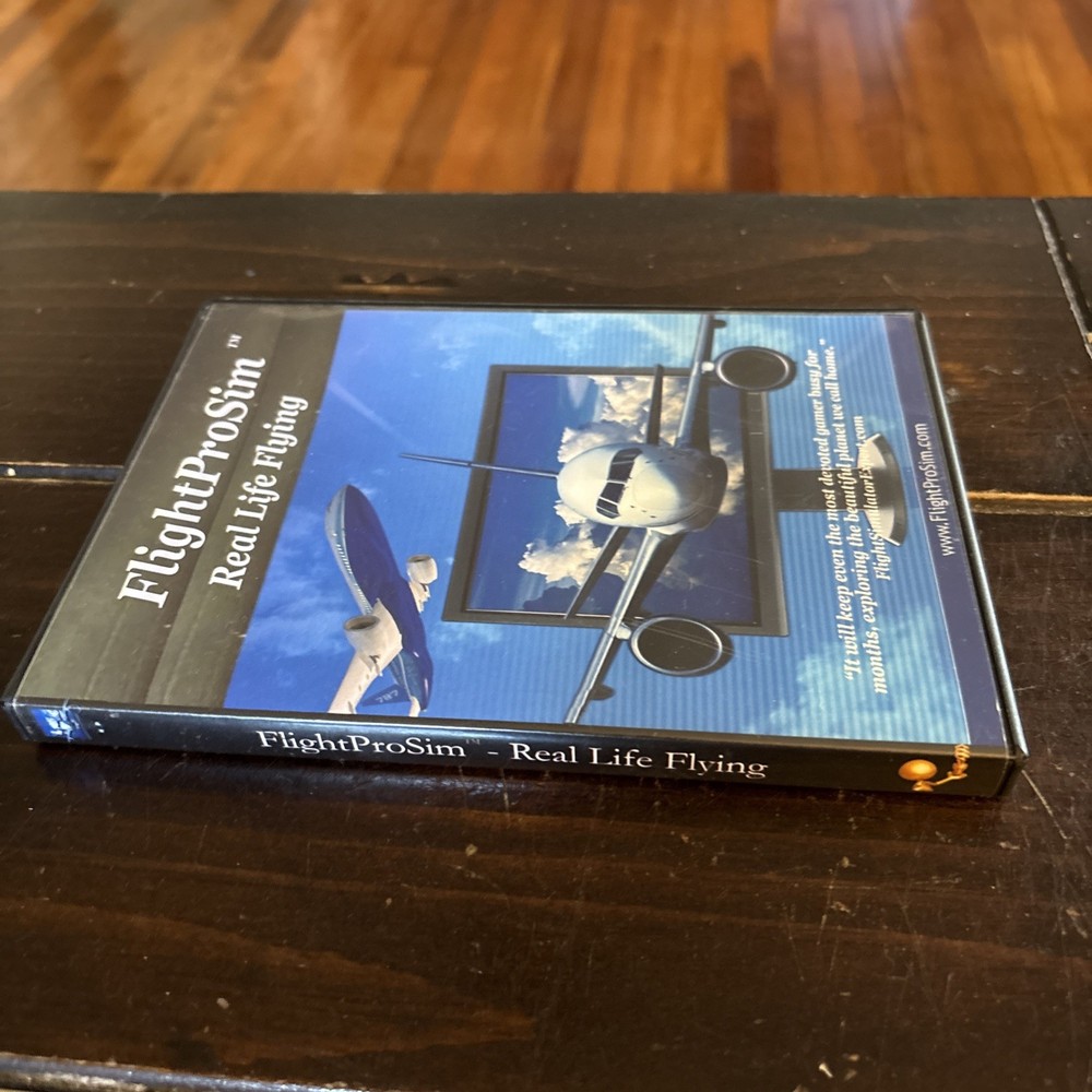 FlightProSim Real Life Flying Version 1.9.0 (PC, WIN, CD-ROM)