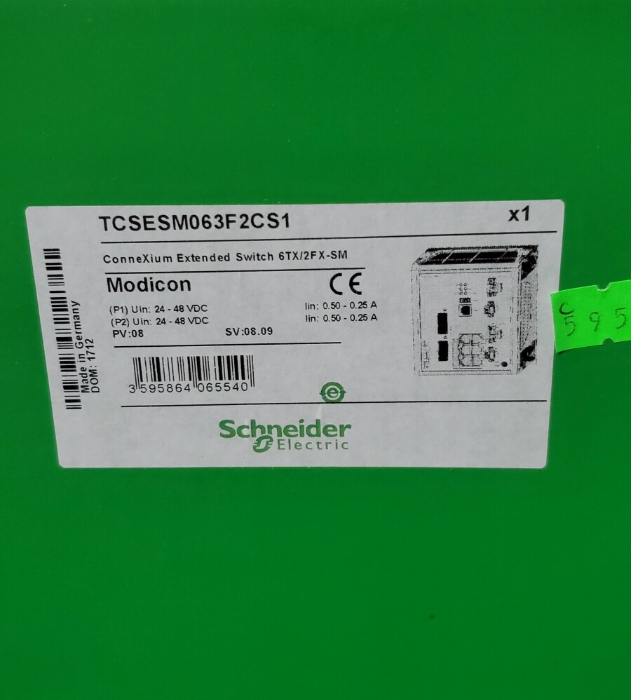 NEW Schneider Electric TCSESM063F2CS1 ConneXium Extended Managed Switch