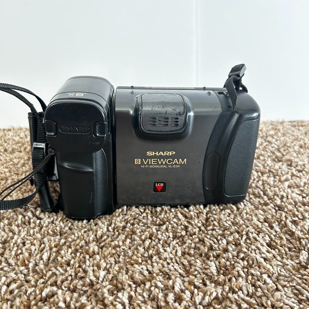 Sharp VL-E34U 8mm Analog Camcorder, UNTESTED Condition