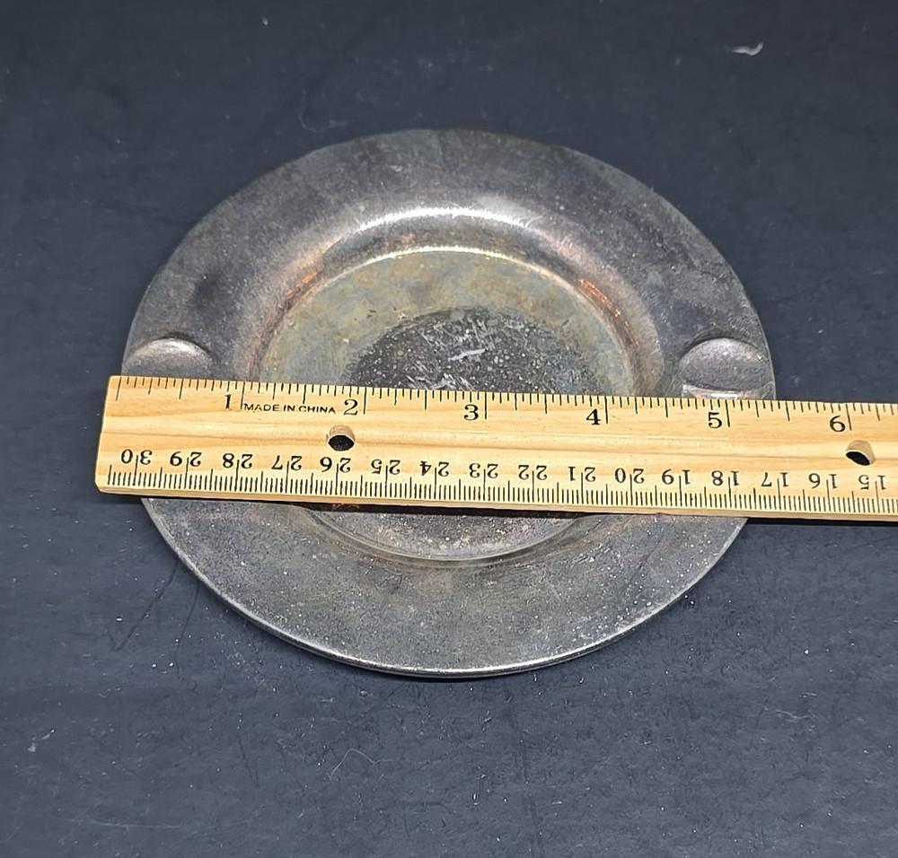 Oneida Silversmiths Silverplate Ashtray