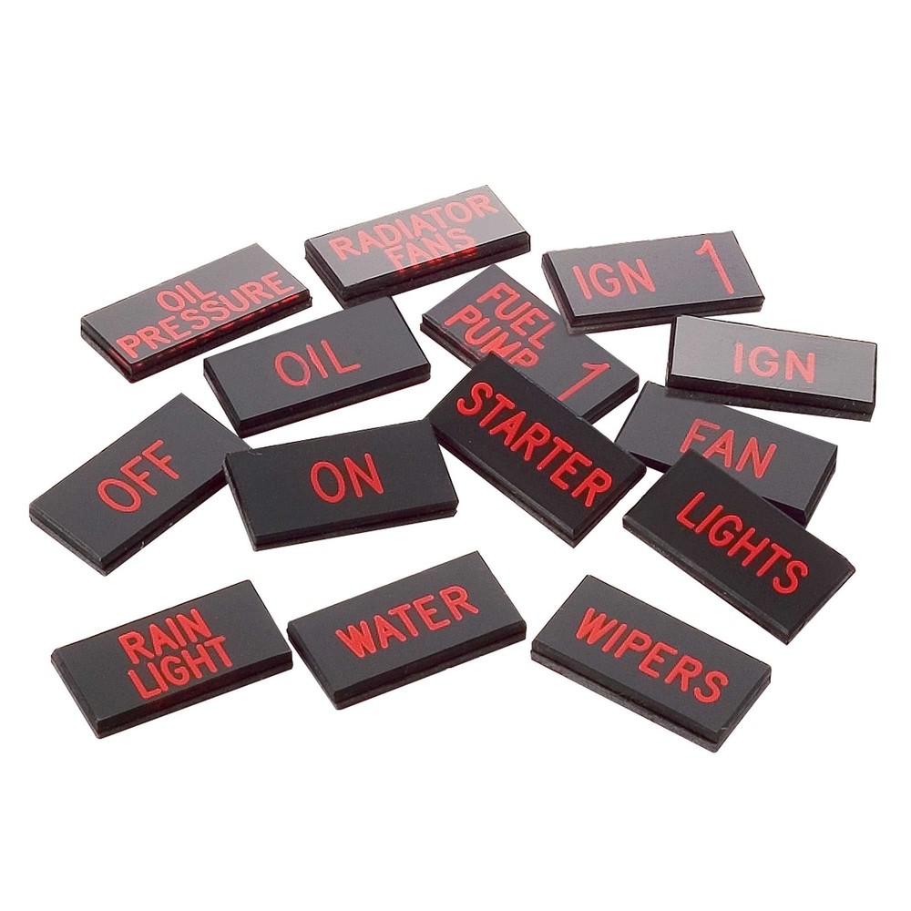 JJC Self-Adhesive Dashboard Marker Badge – Power