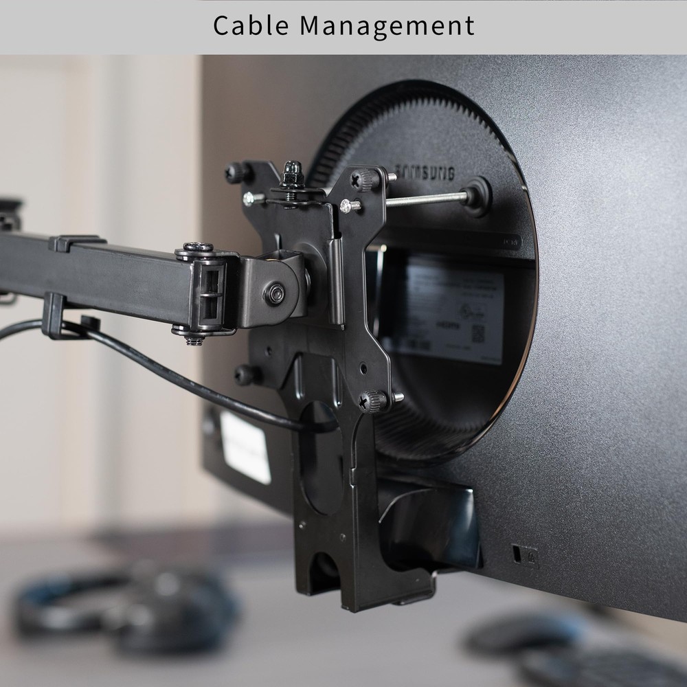 Quick Attach Vesa Adapter Plate Bracket Designed For Samsung Cf397 Series And Cr