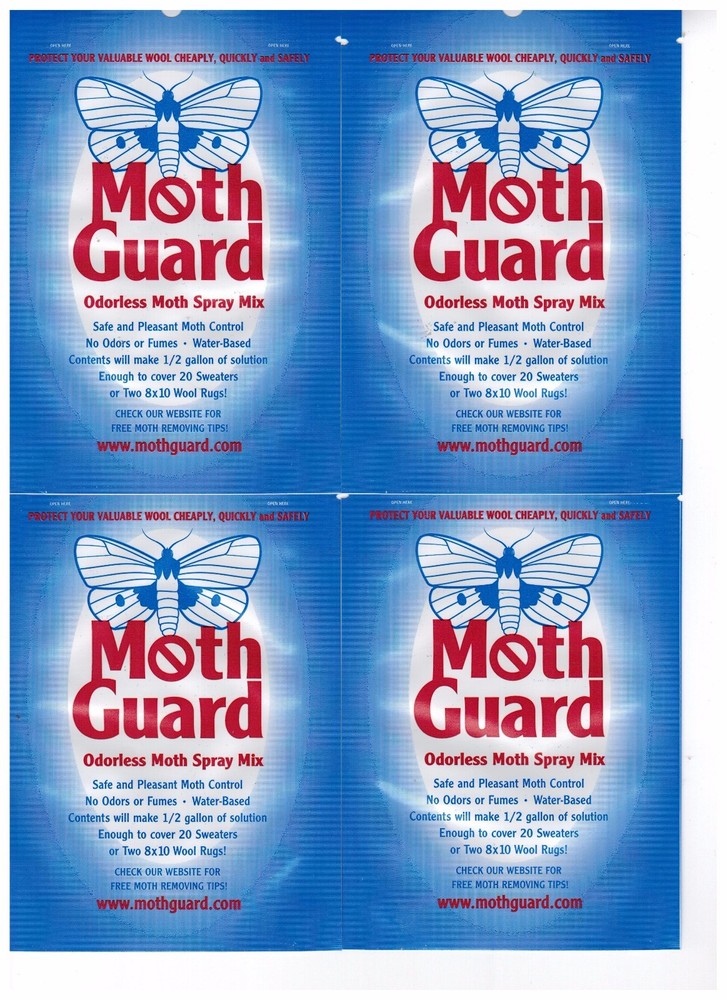 ***Odorless Mothproofing 4 Pack Discount!***
