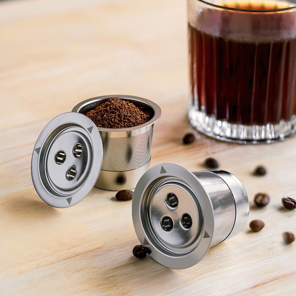 Reusable Stainless Steel Capsule Filter Shell Part For Ninja Coffee Machine