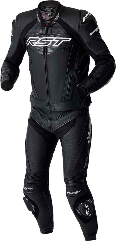 Rst Tractech Evo D3O Jacket Blk/Whi Leather Sm Jackets