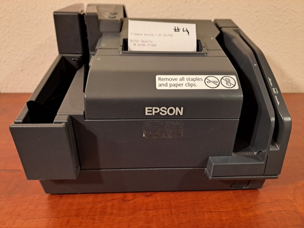 EPSON TM-S9000MJ M273A MULTIFUNCTION SCANNER RECEIPT PRINTER **READ** #4