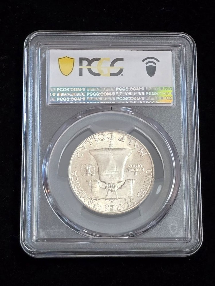 1954-D Franklin Silver Half Dollar PCGS Graded MS65FBL #49298840
