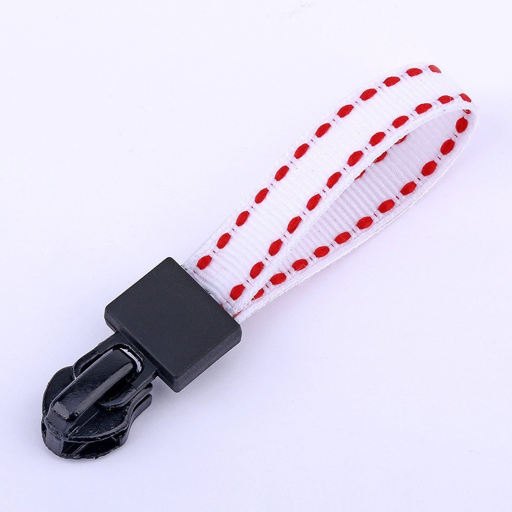 20 Pcs Webbing Zipper Heads Clothes Puller Purse Replacement