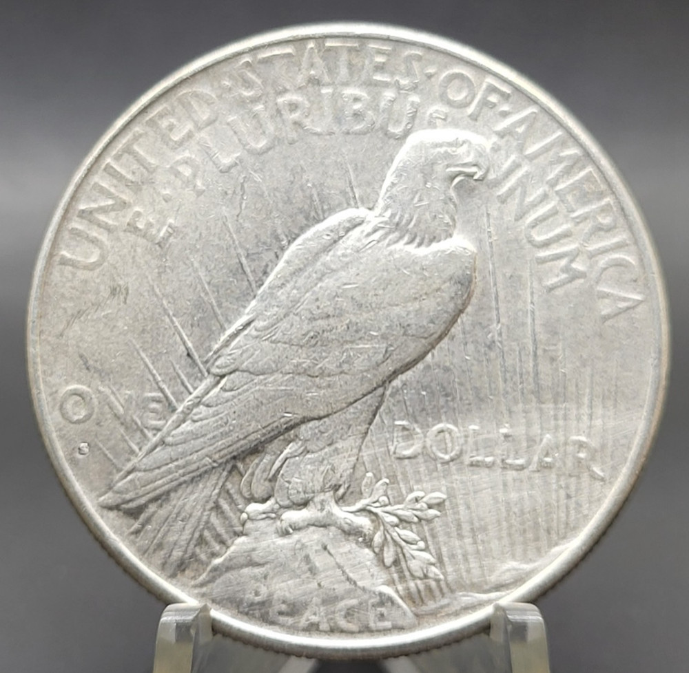 1926 S U.S. Peace 90% Silver Dollar