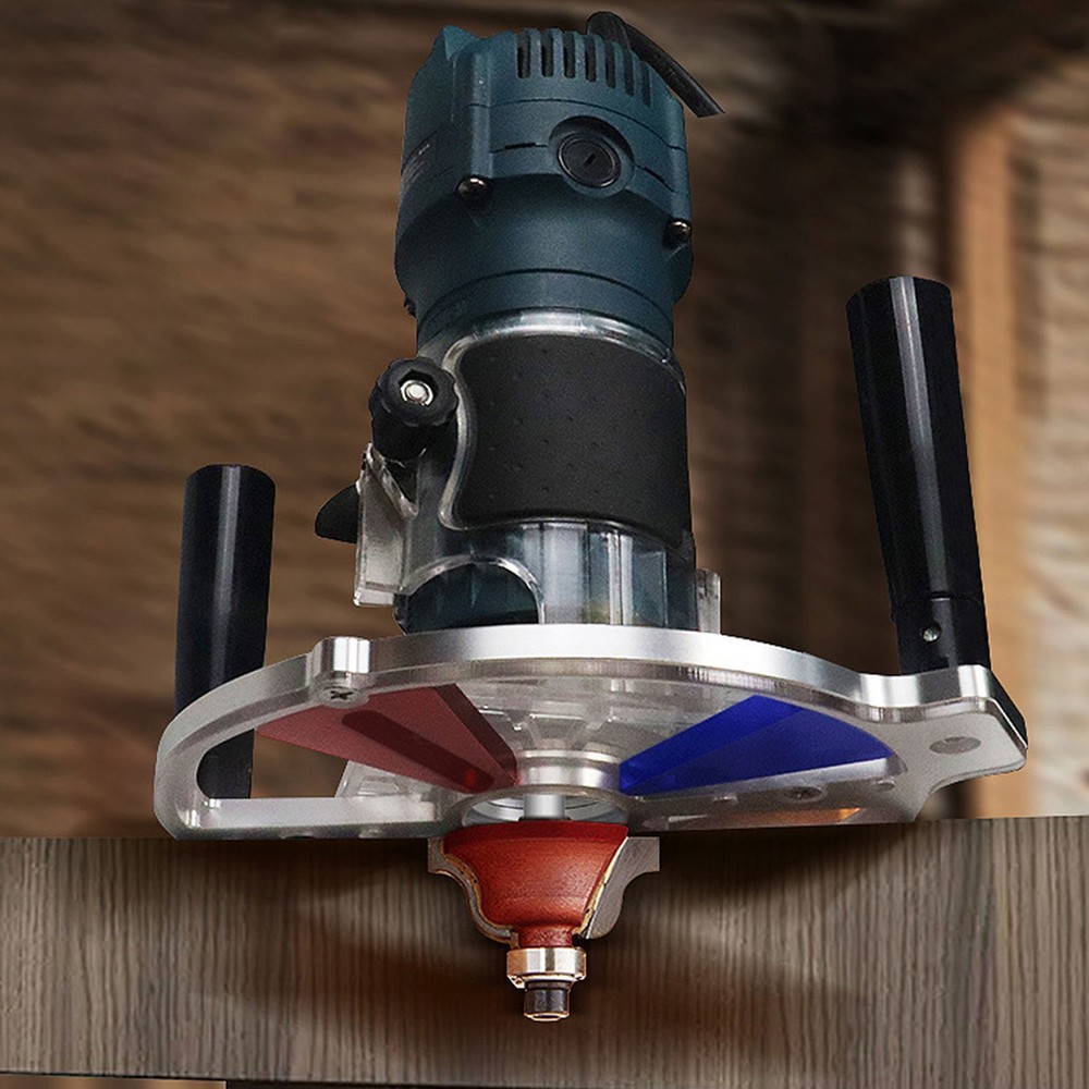 Trimming Machine Milling Grooving Engraving Guide Rail Adjustable Backing NMFB