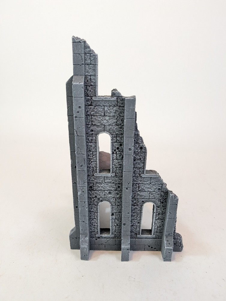 BATTLEFIELD IN A BOX: MEDIUM CORNER RUIN (BB528) Terrain