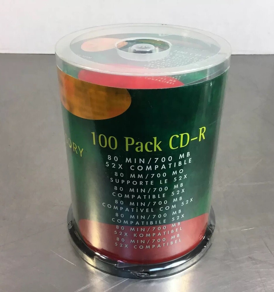 Compucessory Model 72100 100 Pack CD-R    3C