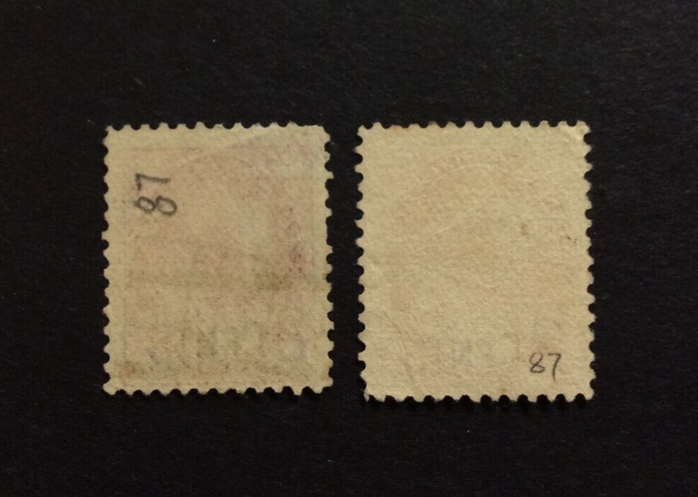 BroadviewStamps Canada #87-88 Used. Fine.