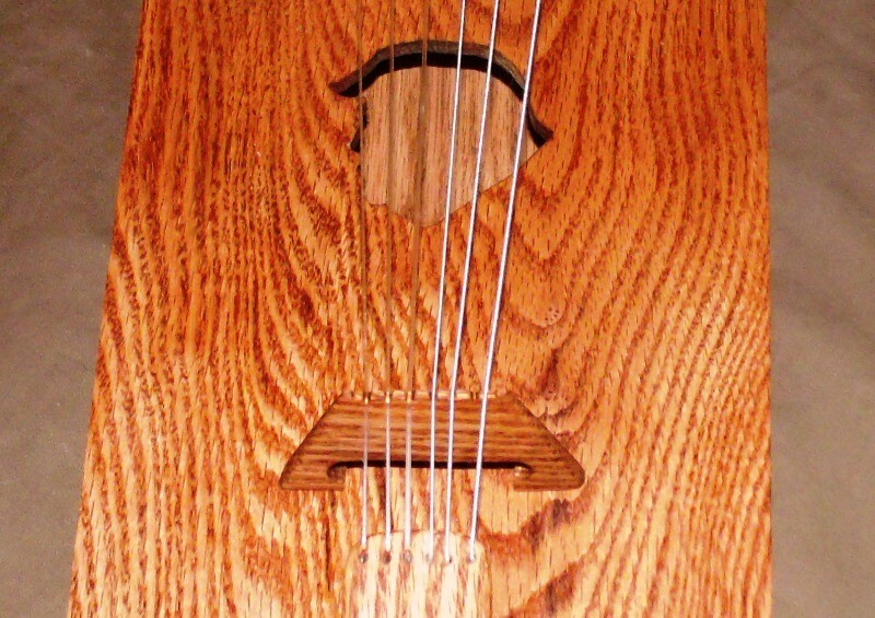 Unique 6 String LIAR Lyre White Oak & Red Oak NR!