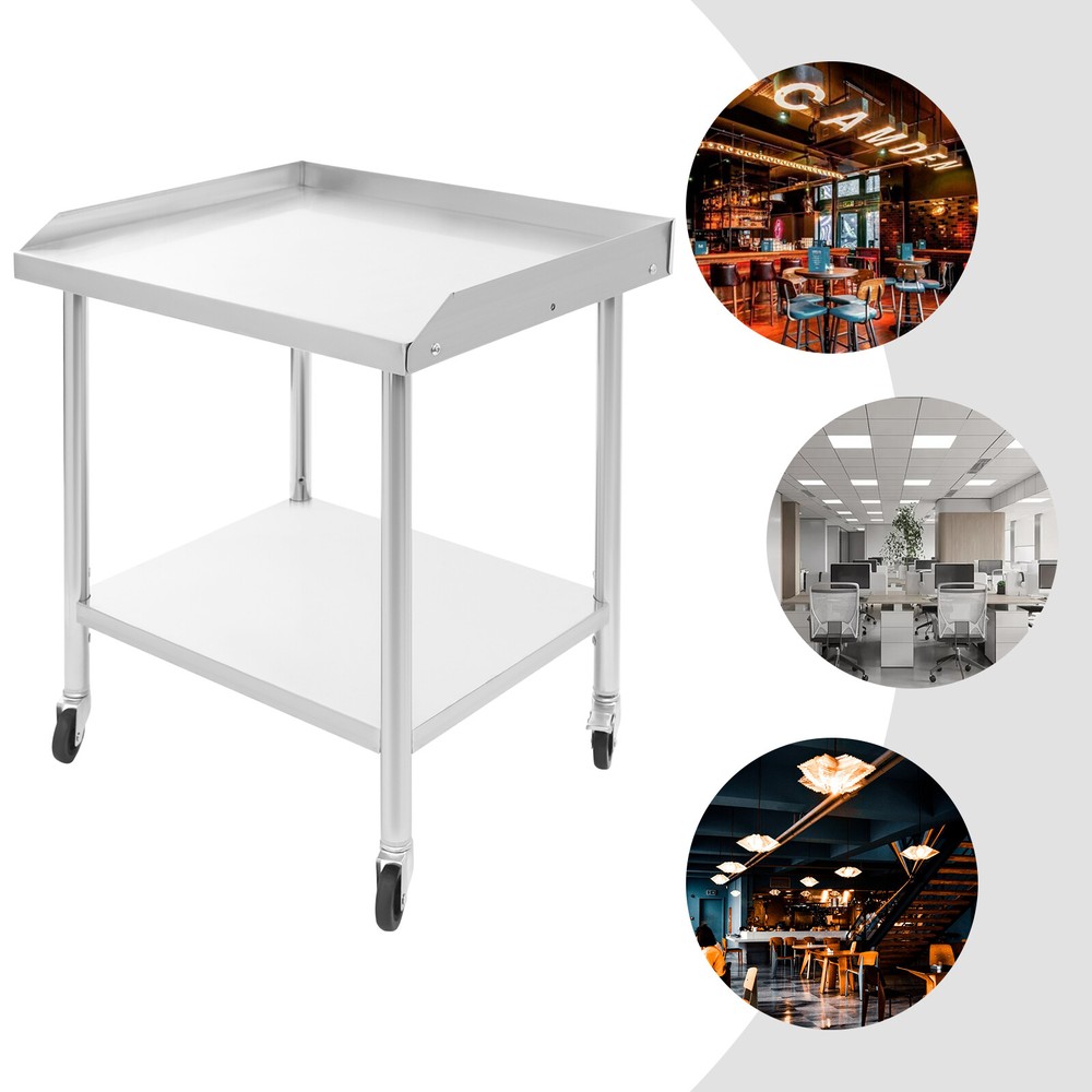 201 Stainless Steel Work Table Kitchen Restaurant Preparation / Storage Table US
