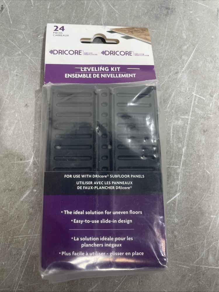 Dricore Leveling Kit, 24 Pieces Each, New